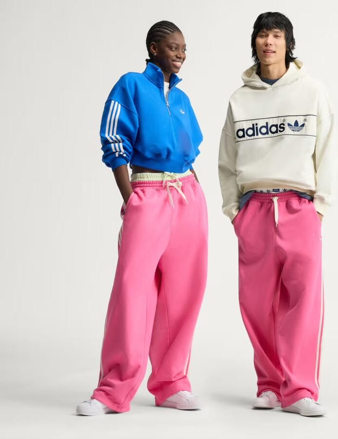 Adidas adiSignature 3 Stripes Open Hem Sweatpants - Foto 4