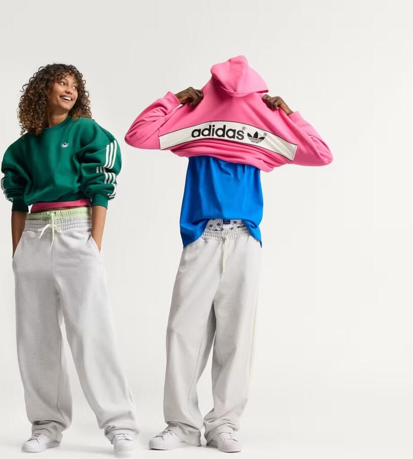 Adidas adiSignature 3 Stripes Open Hem Sweatpants - Foto 3