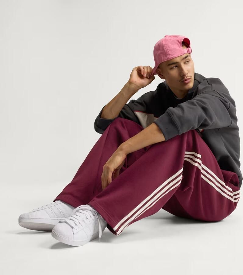 Adidas adiSignature 3 Stripes Open Hem Sweatpants - Foto 3