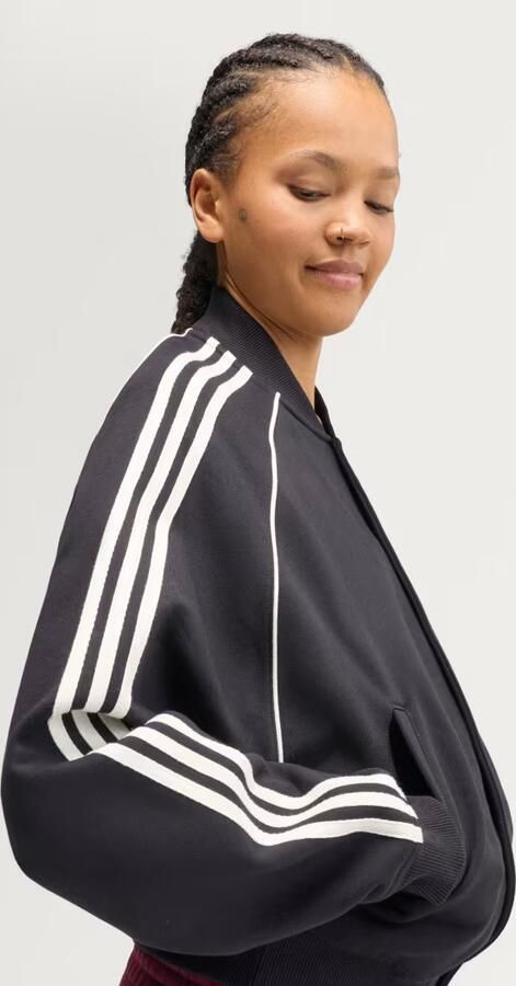 Adidas adiSignature 3 Stripes SST Snap Front Track Jacket - Foto 6