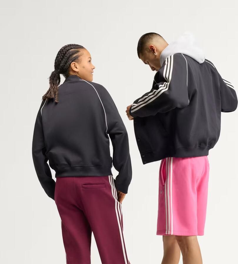 Adidas adiSignature 3 Stripes SST Snap Front Track Jacket - Foto 2