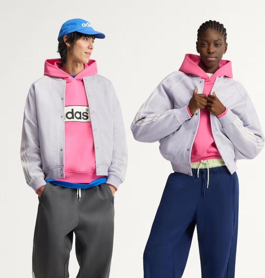 Adidas adiSignature 3 Stripes SST Snap Front Track Jacket - Foto 5