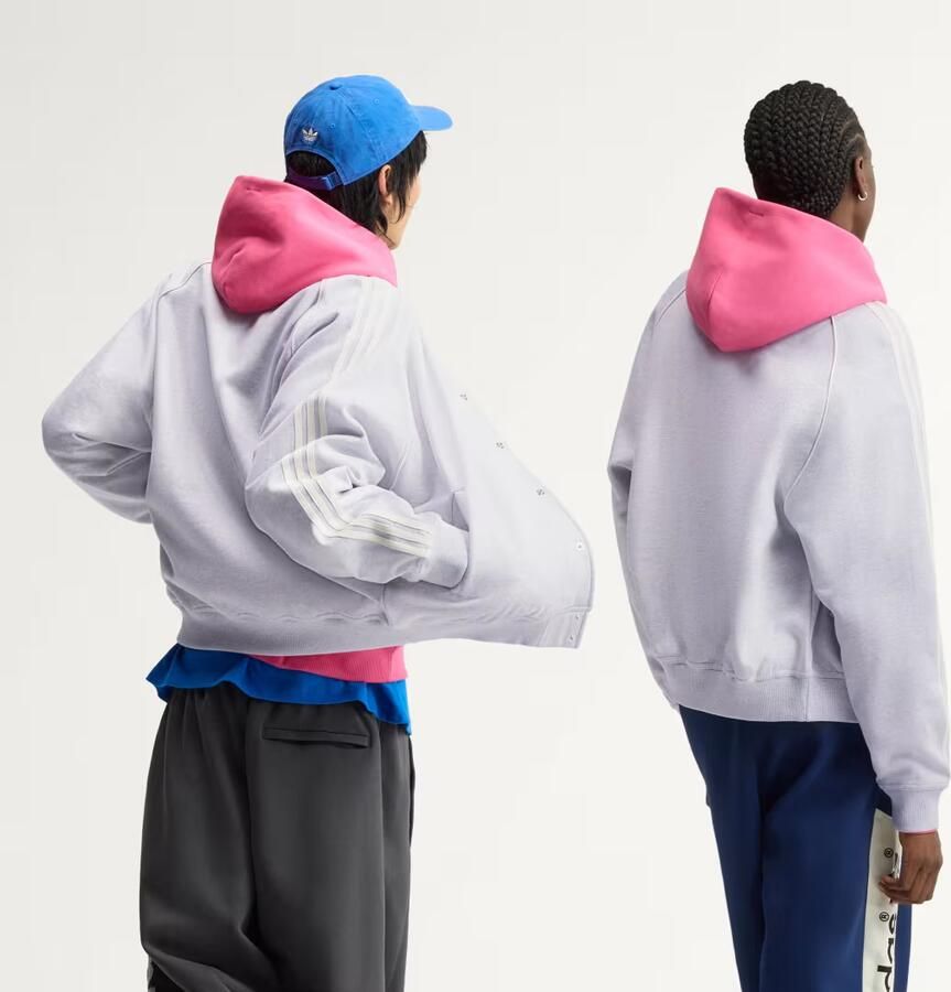 Adidas adiSignature 3 Stripes SST Snap Front Track Jacket - Foto 3