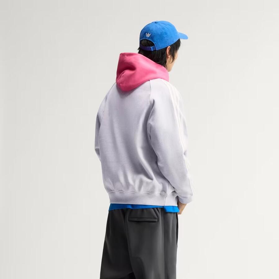 Adidas adiSignature 3 Stripes SST Snap Front Track Jacket - Foto 2