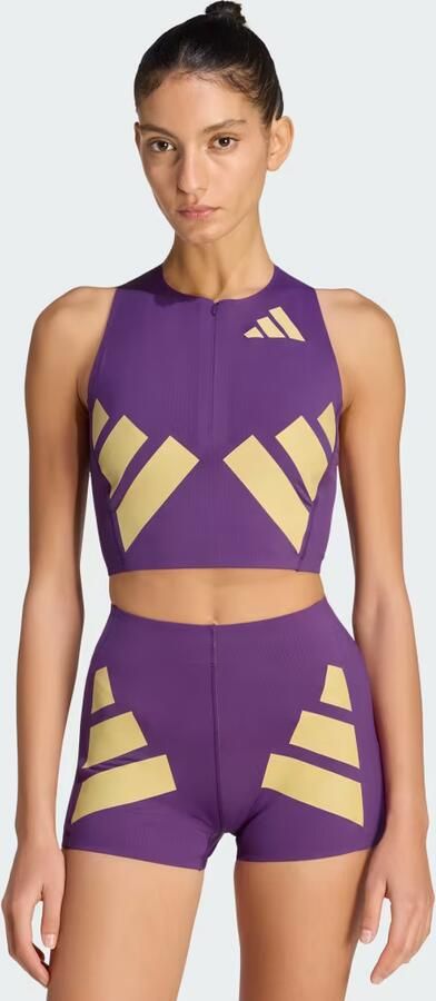 Adidas Adizero Road to Records Croptop