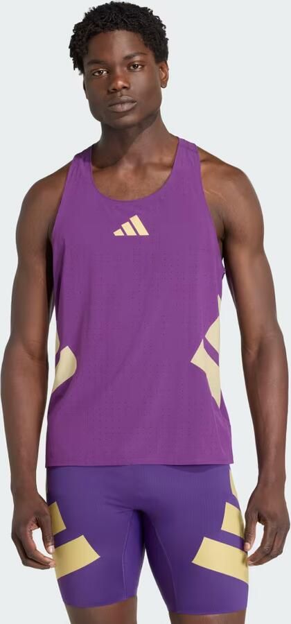 Adidas Adizero Road to Records Singlet