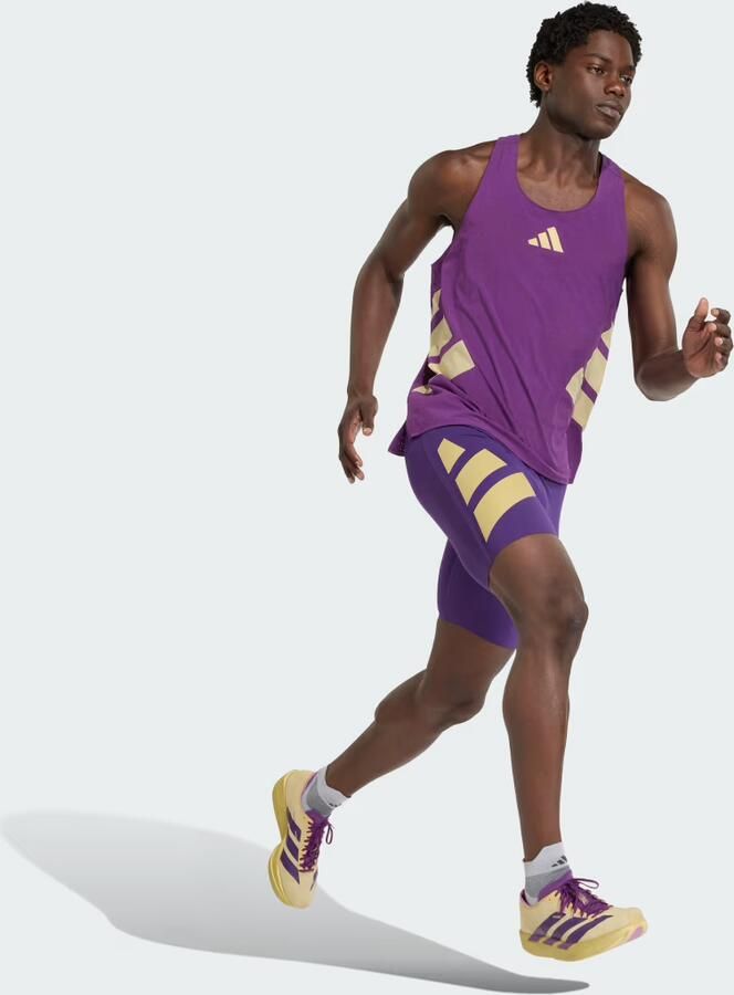 Adidas Adizero Road to Records Singlet - Foto 4