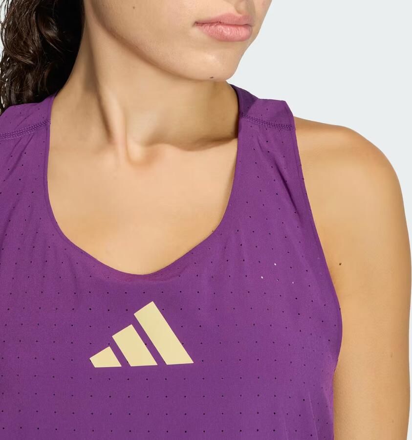 Adidas Adizero Road to Records Singlet - Foto 3