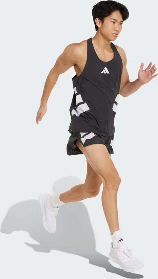 Adidas Adizero Road to Records Split Short - Foto 6