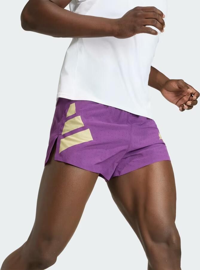 Adidas Adizero Road to Records Split Short - Foto 5