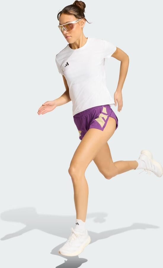 Adidas Adizero Road to Records Split Short - Foto 6