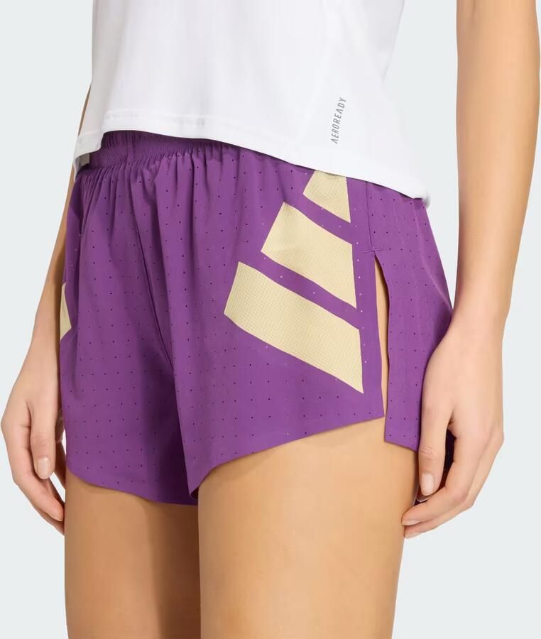 Adidas Adizero Road to Records Split Short - Foto 2