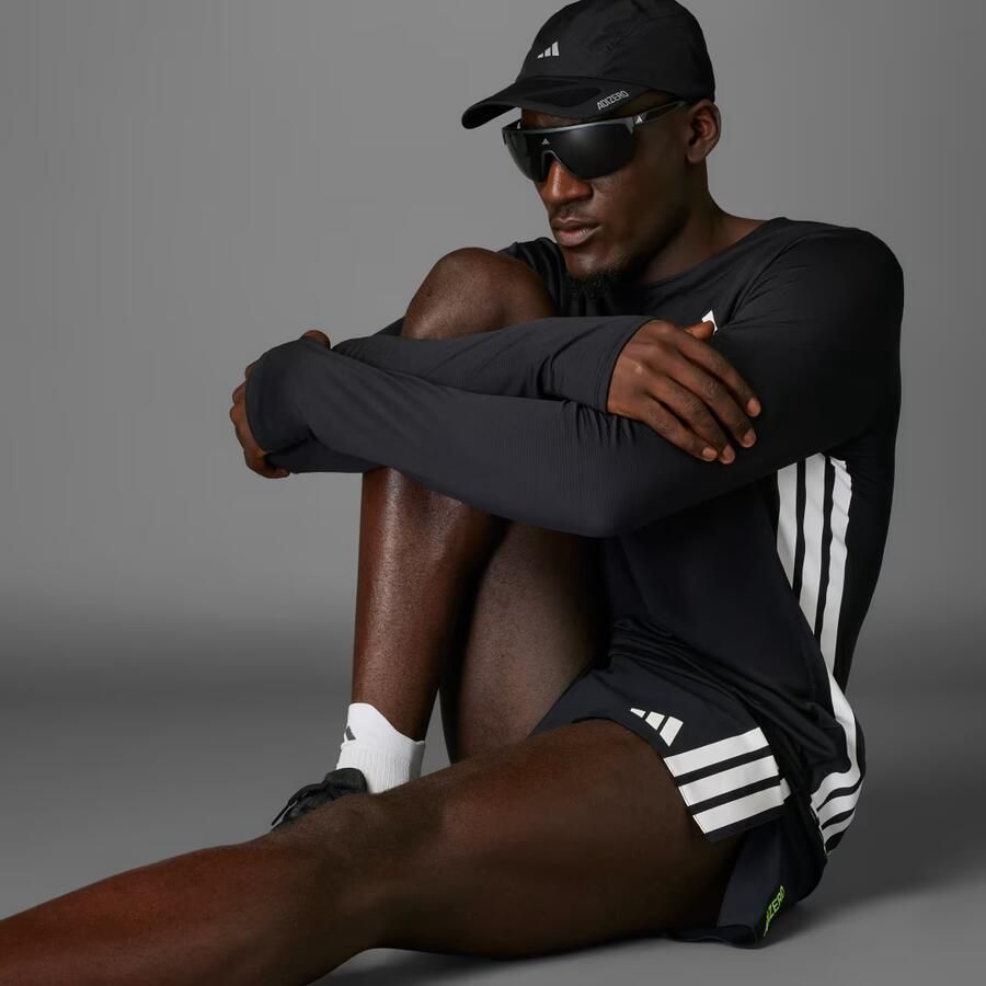 Adidas Adizero Running Gel Pocket Short Zwart- Heren Zwart - Foto 4