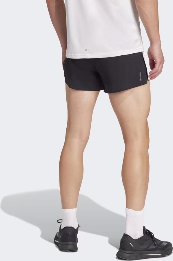 Adidas Adizero Running Gel Pocket Short Zwart- Heren Zwart - Foto 5