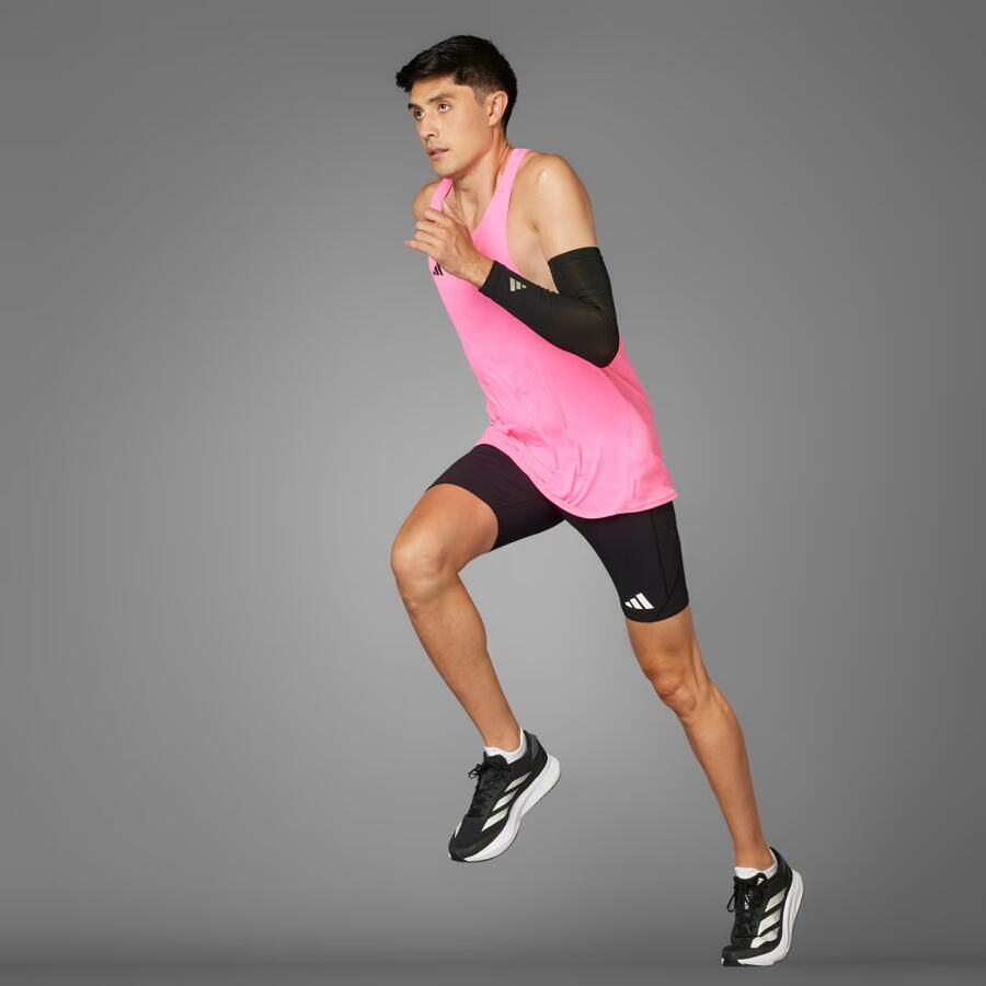 Adidas Adizero Running Korte Legging met Zak - Foto 4