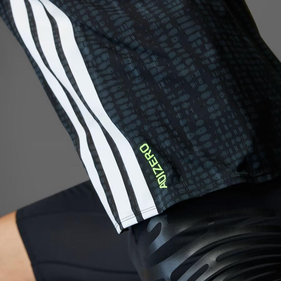 Adidas Adizero Running Singlet Grijs- Heren Grijs - Foto 5