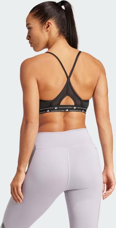 Adidas Bralette Brassière Aeroreact 3-Stripes AEROREADY - Foto 6