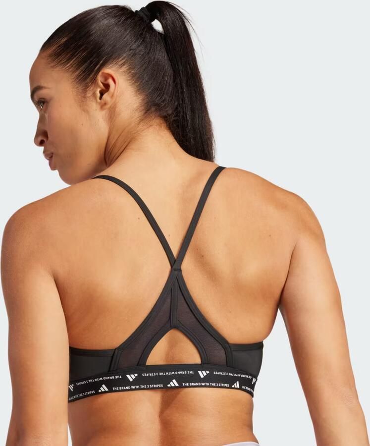 Adidas Bralette Brassière Aeroreact 3-Stripes AEROREADY - Foto 5