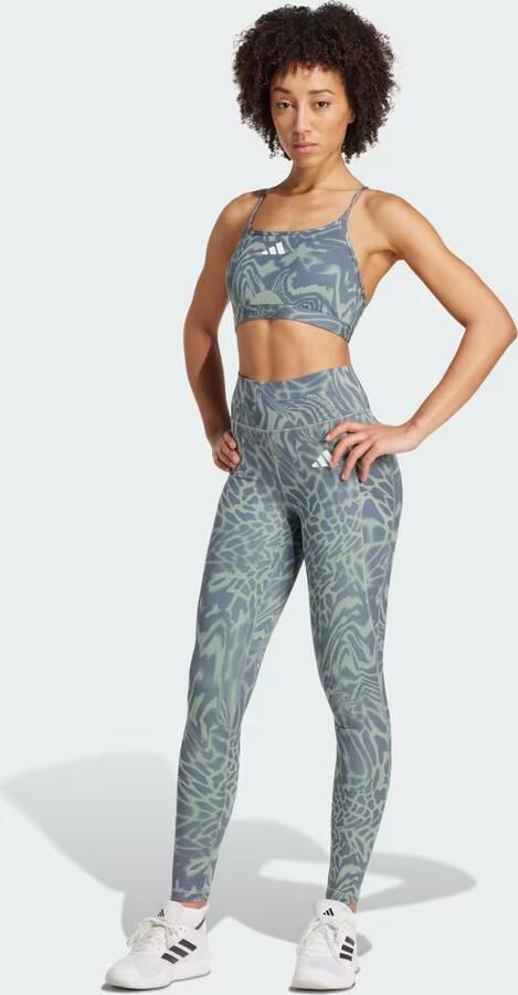 Adidas Aeroreact Training Light Support 3-Stripes Beha - Foto 5