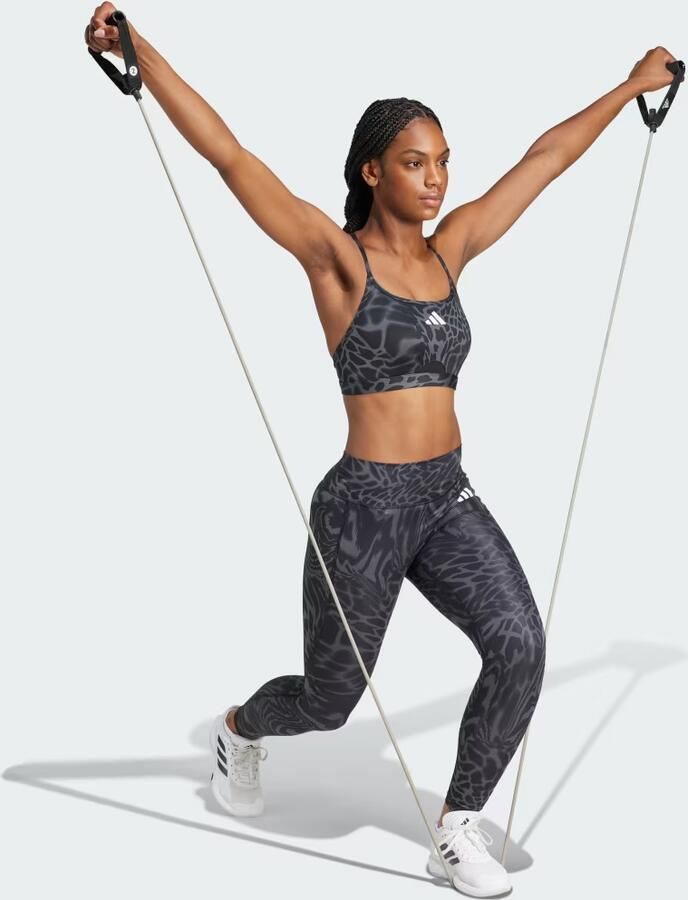 Adidas Aeroreact Training Light Support 3-Stripes Beha - Foto 3