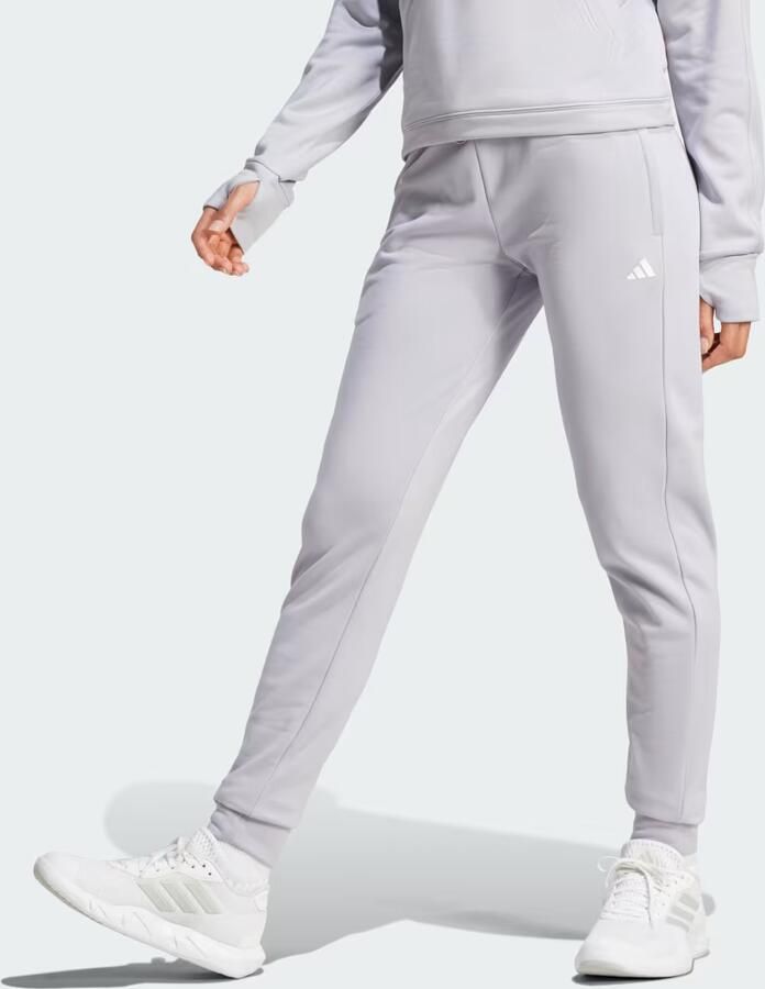 Adidas AEROREADY Game and Go Regular Tapered Fleece Broek