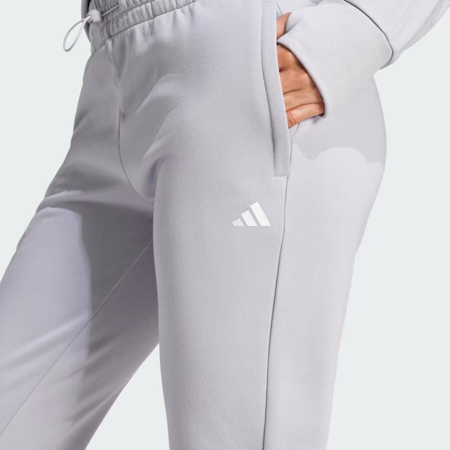 Adidas AEROREADY Game and Go Regular Tapered Fleece Broek - Foto 2