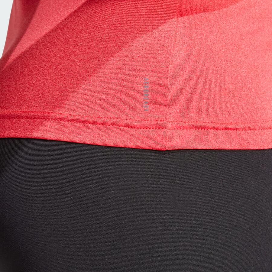 Adidas Performance T-shirt TR-ES MIN T Trainingsshirt vochtabsorberend met V-hals - Foto 2