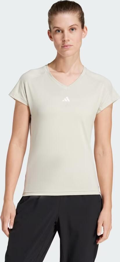Adidas AEROREADY Train Essentials Minimal Branding V-hals T-shirt