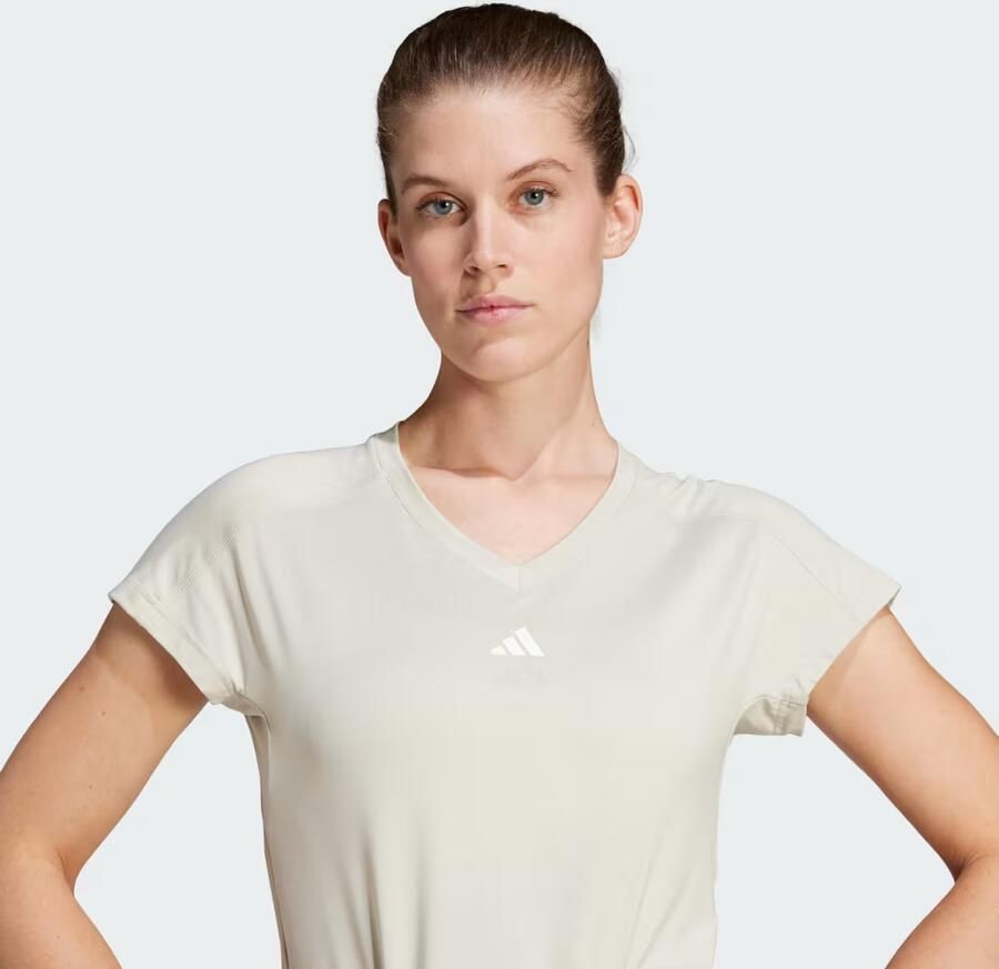 Adidas AEROREADY Train Essentials Minimal Branding V-hals T-shirt - Foto 2