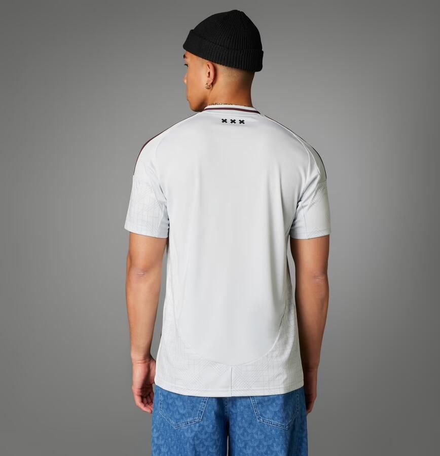 Adidas AFC Ajax 2024 25 Third Shirt Clear Grey- Heren Clear Grey - Foto 5