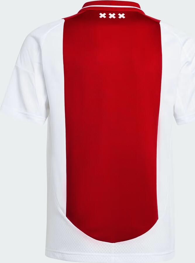 Adidas Perfor ce Junior Ajax Amsterdam voetbalshirt thuis seizoen '24 '25 Sport t-shirt Wit Polyester Ronde hals 128 - Foto 2