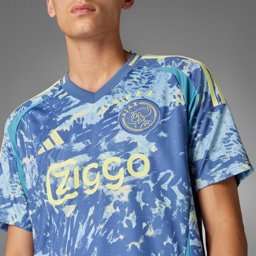 Adidas AFC Ajax 2024 25 Uitshirt Crew Blue- Heren Crew Blue - Foto 5