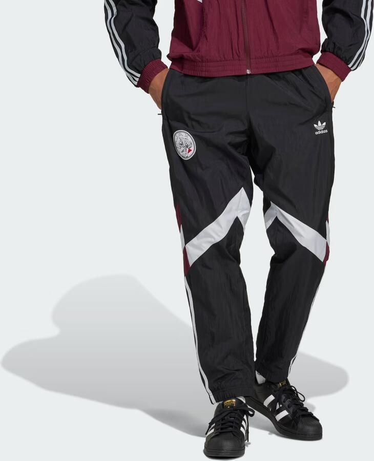 Adidas Ajax Amsterdam Originals Trainingsbroek Zwart- Heren Zwart - Foto 6