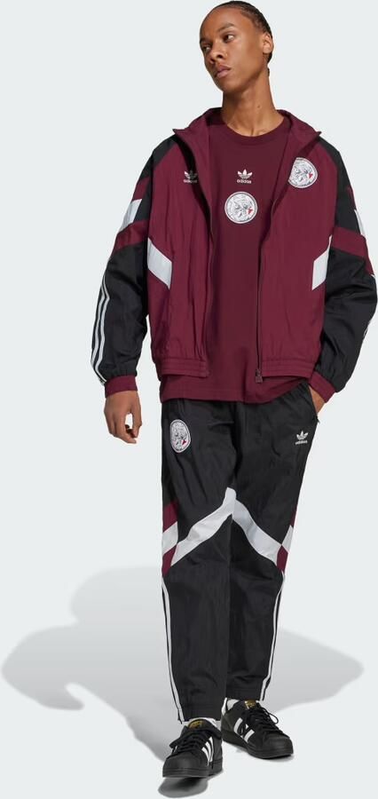 Adidas Ajax Amsterdam Originals Trainingsbroek Zwart- Heren Zwart - Foto 4