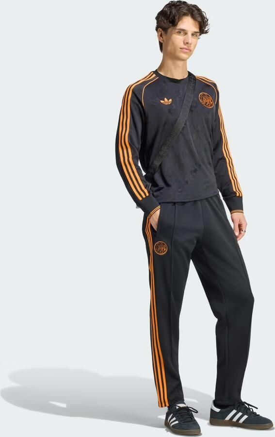 Adidas Originals AFC Ajax OG Long Sleeve Shirt Zwart- Heren Zwart - Foto 6