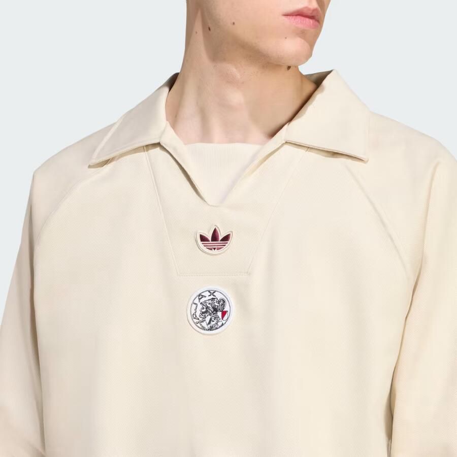 Adidas Ajax Terrace Icons Drill Longsleeve Shirt Heren