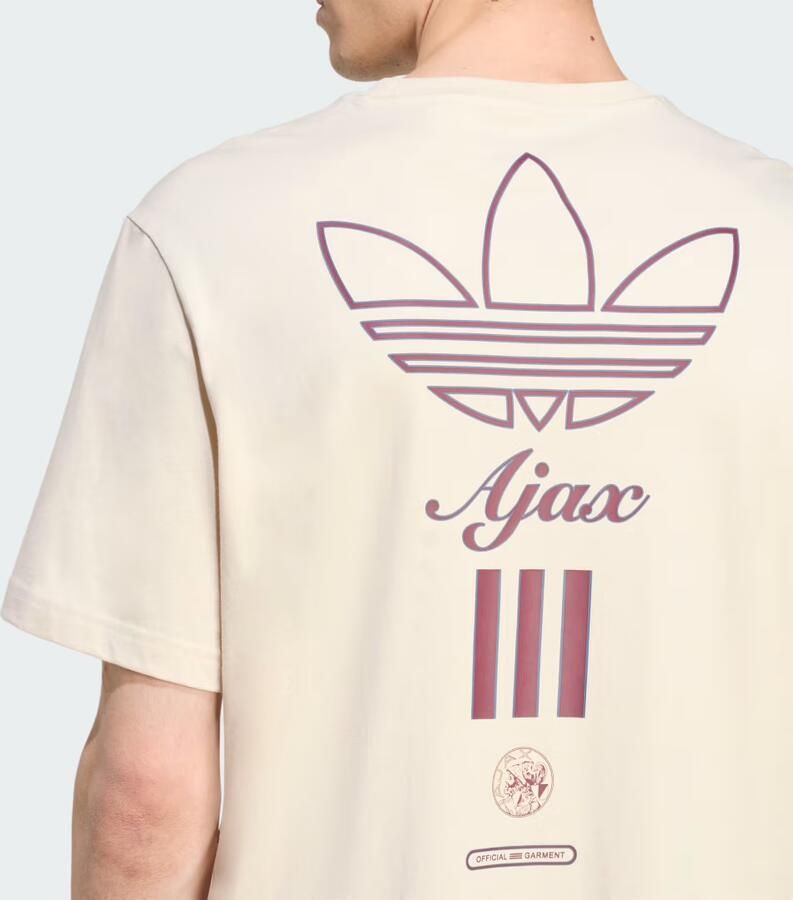 Adidas Ajax Amsterdam Terrace Icons Graphic T-shirt Heren