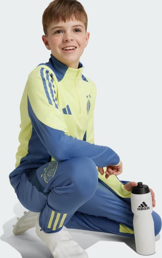 Adidas Perfor ce Junior Ajax Amsterdam trainingsbroek Sportbroek Blauw Polyester 128 - Foto 5