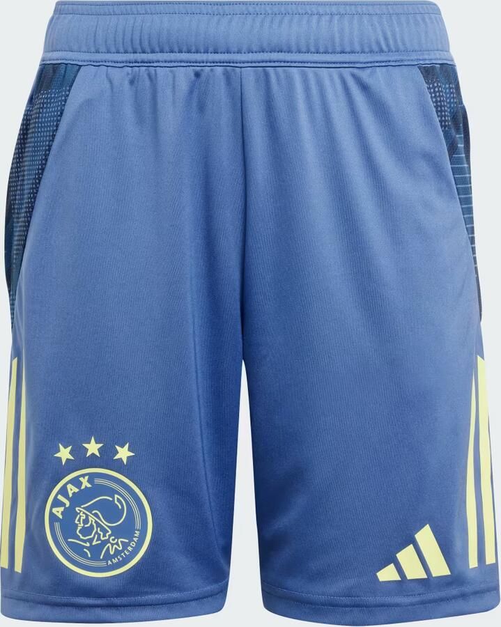 Adidas Perfor ce Junior Ajax Amsterdam voetbalshort training Sportbroek Blauw Polyester 128 - Foto 5