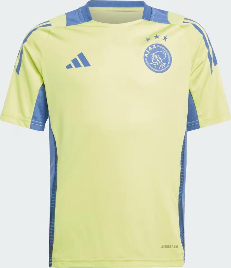 Adidas Perfor ce Junior Ajax Amsterdam voetbalshirt training Sport t-shirt Geel Polyester V-hals 152 - Foto 3