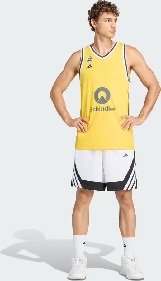 Adidas ALBA BERLIN BASKETBAL THUISSHIRT MANNEN - Foto 4