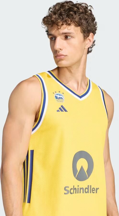 Adidas ALBA BERLIN BASKETBAL THUISSHIRT MANNEN - Foto 5