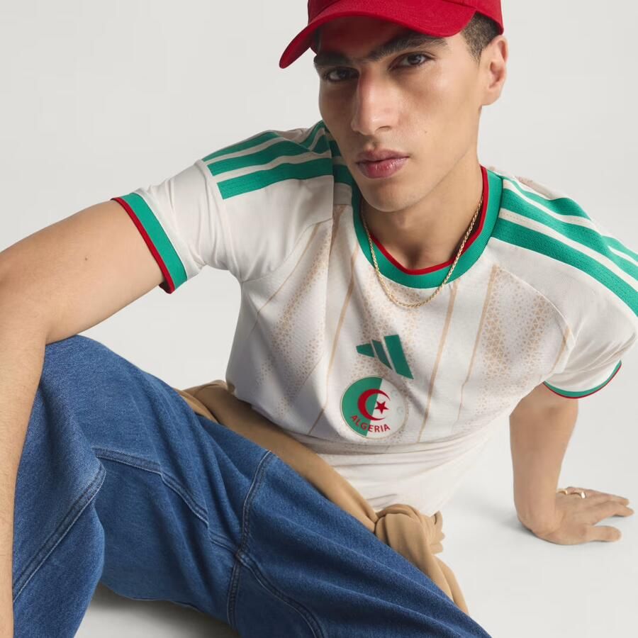 Adidas Algerije 26 Authentiek Thuisshirt - Foto 2
