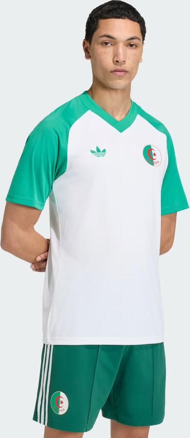 Adidas Algeria 2026 Home Pre Match Shirt Wit- Heren Wit - Foto 2