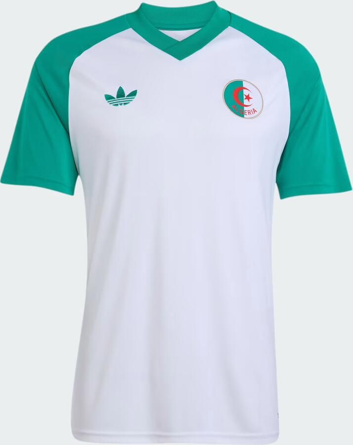 Adidas Algeria 2026 Home Pre Match Shirt Wit- Heren Wit - Foto 4