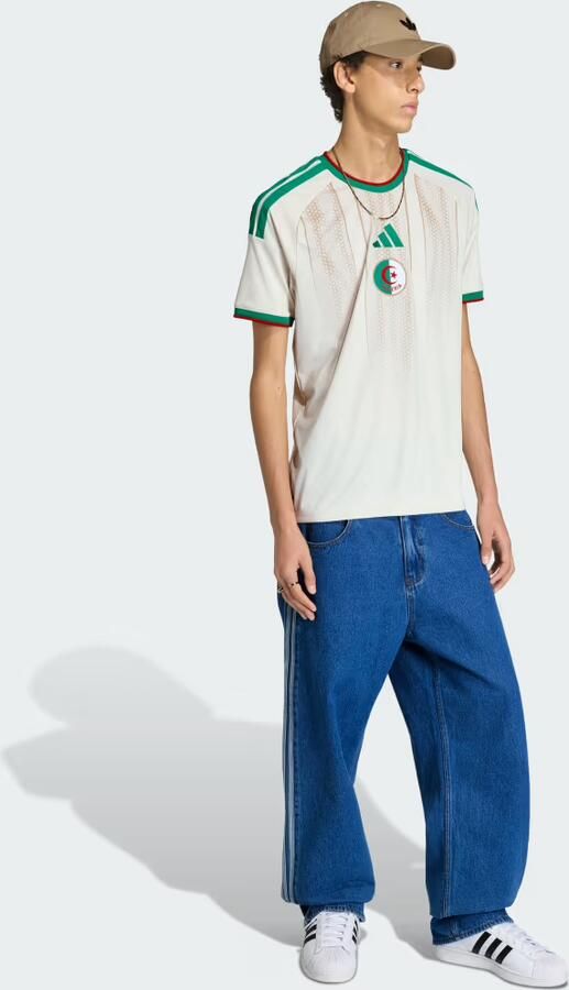 Adidas Algeria 2026 Home Shirt Wit- Heren Wit - Foto 5