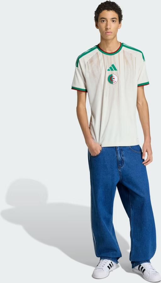 Adidas Algeria 2026 Home Shirt Wit- Heren Wit - Foto 6