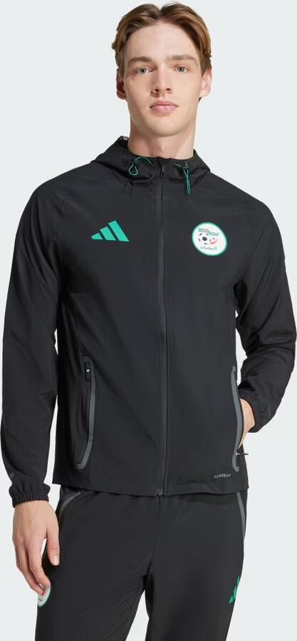 Adidas Algerije Tiro 25 Competition Vis Tech Reisjack Zwart- Heren Zwart - Foto 6