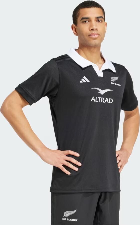 Adidas T-shirt Korte Mouw Maillot Domicile All Blacks 2024 25 - Foto 3