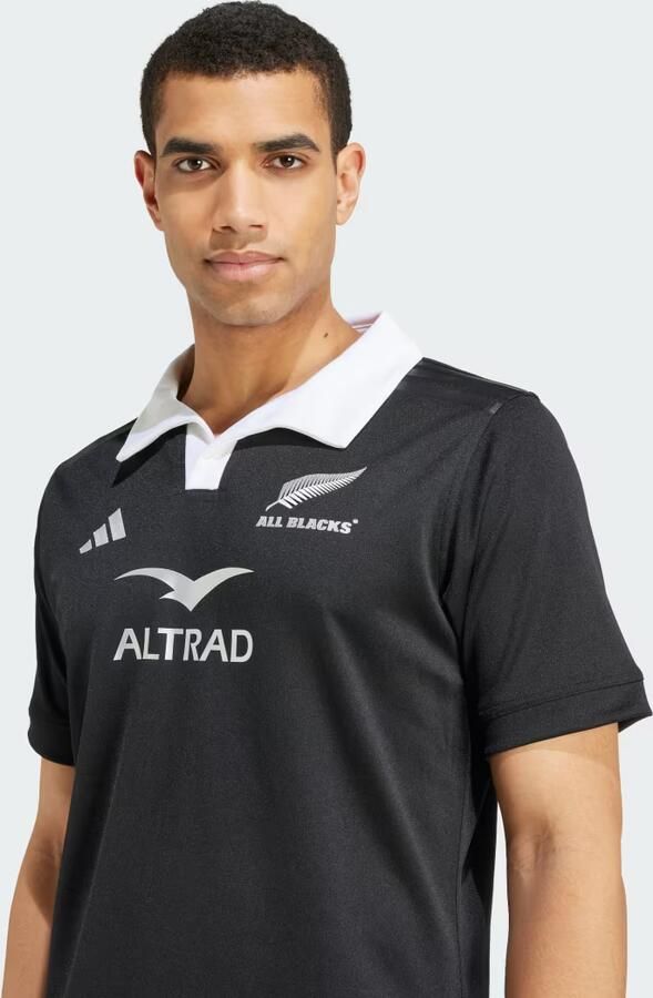 Adidas T-shirt Korte Mouw Maillot Domicile All Blacks 2024 25 - Foto 2